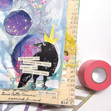 Ranger Ink Ranger • Ruban d'art médiatique Dina Wakeley rose