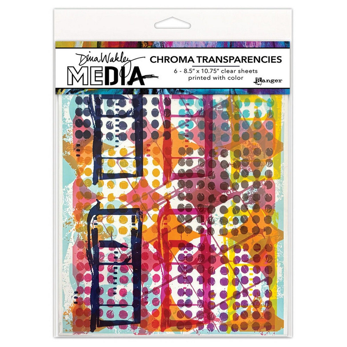Ranger ink ranger • dina wakley media chroma transparents spécimens grunge