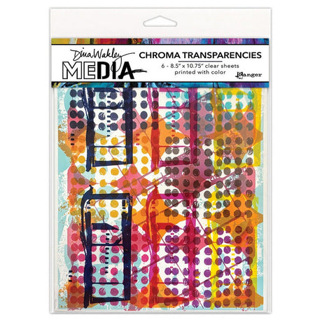 Ranger ink ranger • dina wakley media chroma transparents spécimens grunge
