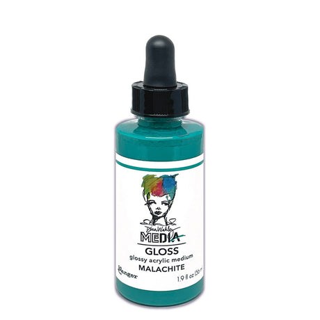 Ranger Ink Ranger • Dina Wakley Media Gloss style compte-gouttes malachite