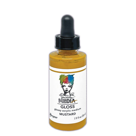 Ranger Ink Ranger • Dina Wakley Media Gloss style compte-gouttes moutarde