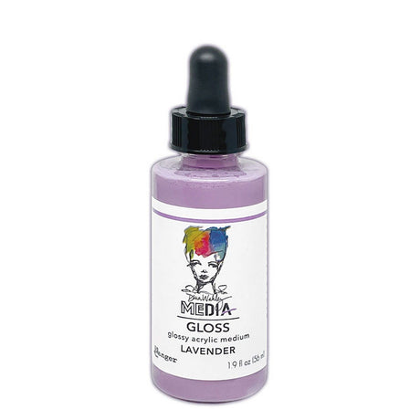 Ranger ink ranger • dina wakley media gloss style compte-gouttes lavande