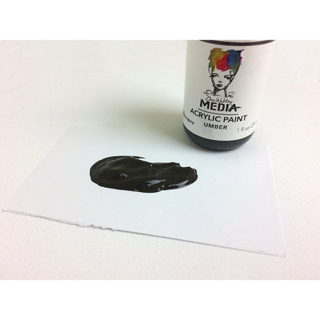 Ranger ink ranger • dina wakley media peinture acrylique lourde corps terre d'ombre