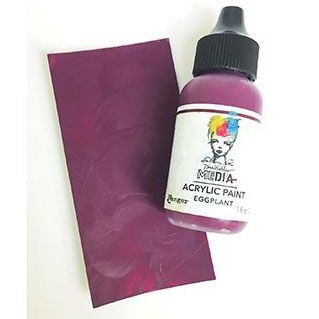 Ranger Ink Ranger • Dina Wakley Media Peinture acrylique lourde aubergine