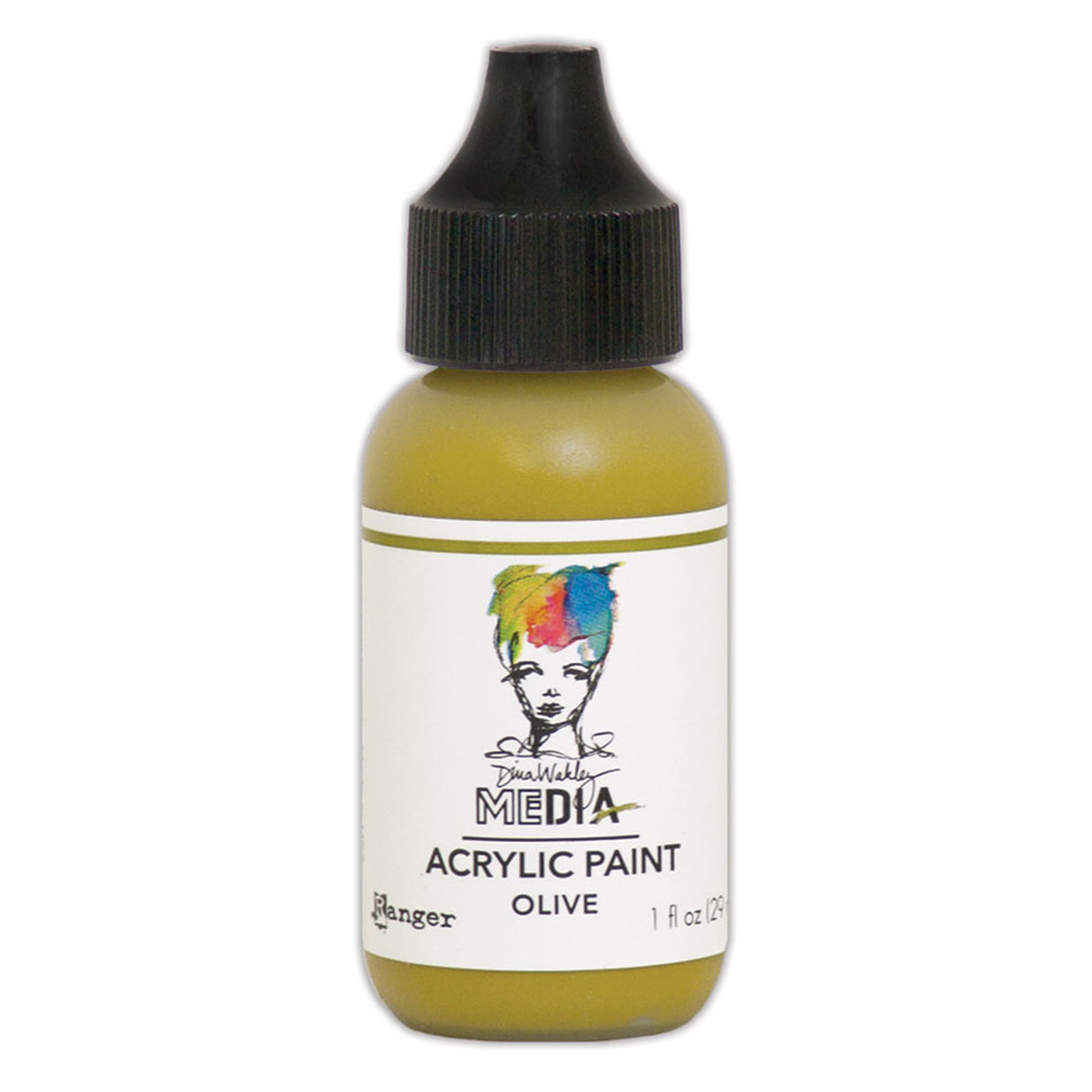 Ranger Ink Ranger • Dina Wakley Media Peinture acrylique lourde olive