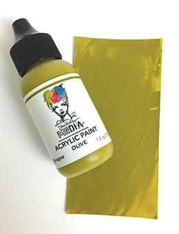 Ranger Ink Ranger • Dina Wakley Media Peinture acrylique lourde olive