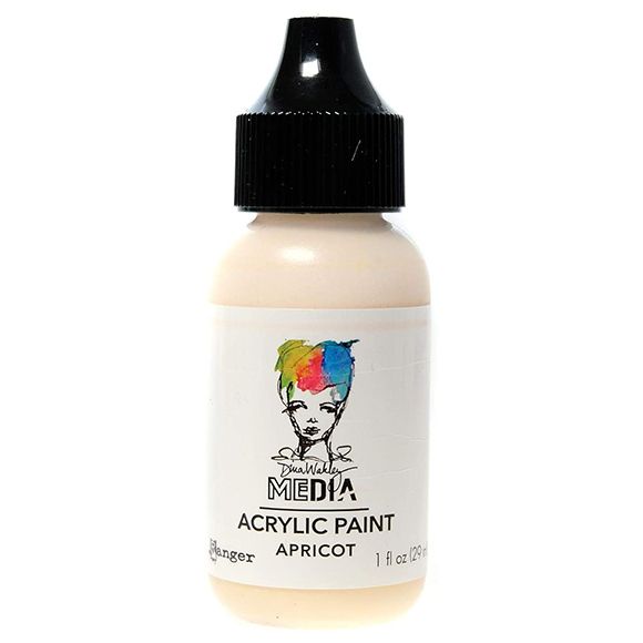 Ranger ink ranger • dina wakley media peinture acrylique heavy body abricot