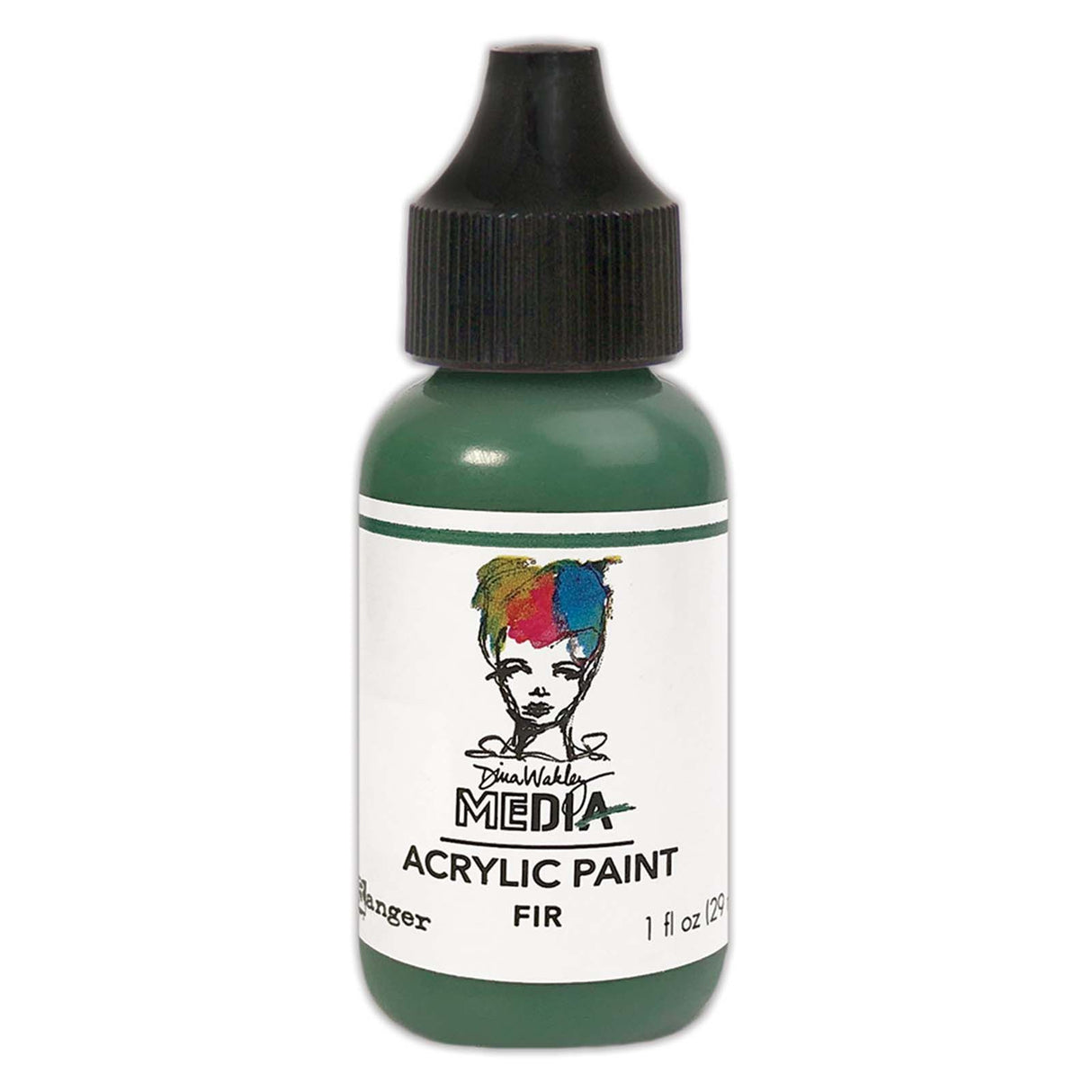 Encre Ranger Ranger • Peinture acrylique à corps lourd Dina Wakley Media, sapin 29ml