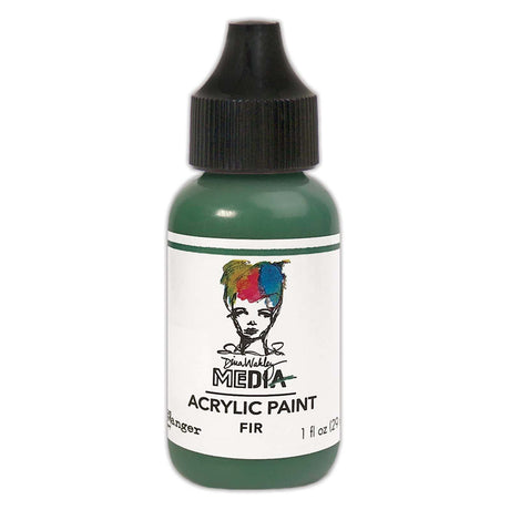 Encre Ranger Ranger • Peinture acrylique à corps lourd Dina Wakley Media, sapin 29ml
