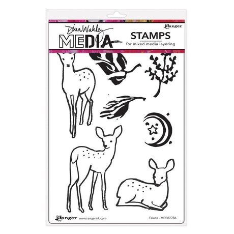 Ranger Ink Ranger • Tampons adhésifs Media Dina Wakley faons