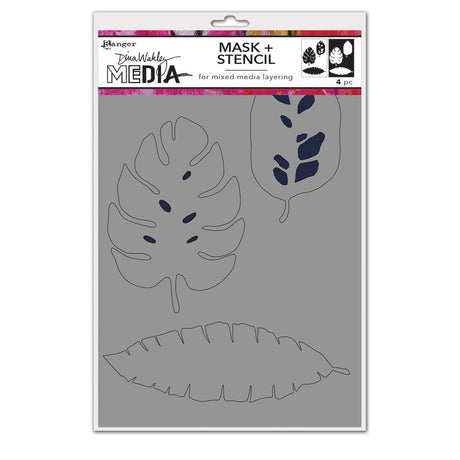 Ranger ink ranger • pochoirs médias dina wakley masques tropicaux