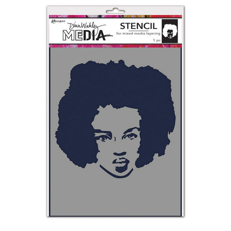 Ranger Ink Ranger • Pochoirs médias Dina Wakley Femme fière