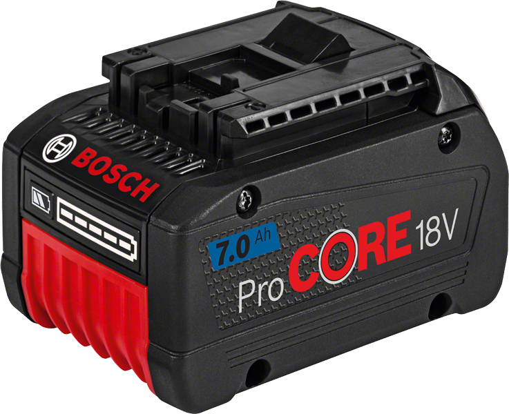 Batterie professionnelle Bosch bleu procore18v 7,0 ah 7,0ah - 1600a013h1