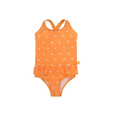 Baiser orange | maillot de bain uv fille orange