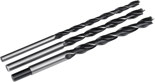 Meister wood twist drill set 200mm 3pcs w - wu5696060