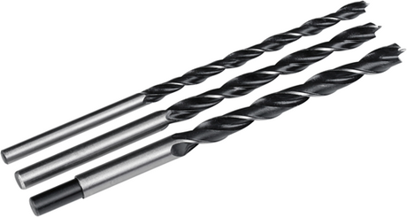 Meister wood twist drill set 200mm 3pcs w - wu5696060