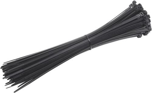 Attache-câble Meister 120x2,5mm noir 25 pcs - wu7452100