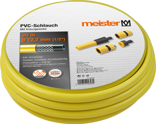 Kit de raccordement de tuyau Meister 20m 1 2 w - wu9926280