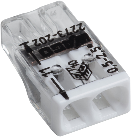 Meister wago verb. doos 2v 25st 2273-202 w - wu7456240