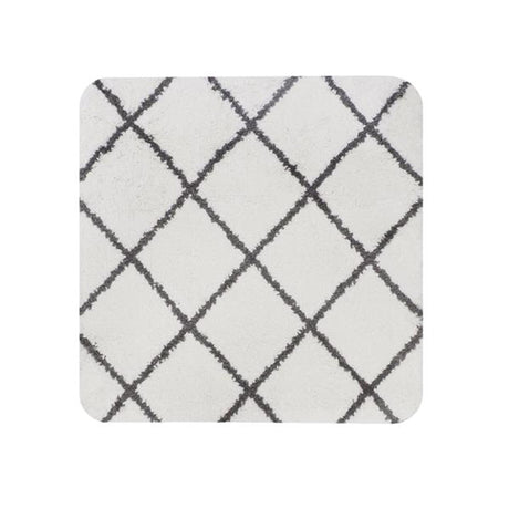 Tapis de bidet Menton Dutch House 60x60cm blanc