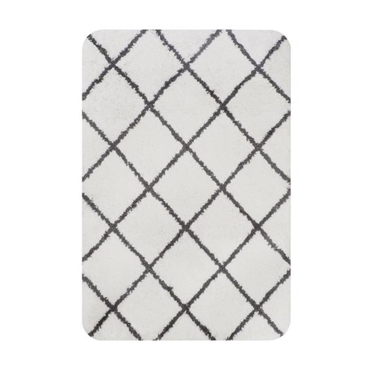 Tapis de bain Menton maison hollandaise 60x90 blanc