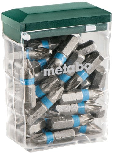 Promotion boîte d'embouts Metabo 25x pz2 | 25 pièces - 626711000