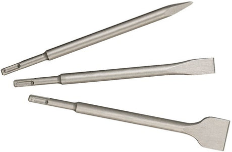 Metabo accessoires jeu de burins sds-plus, classique, 3 pièces (628412000) - 628412000