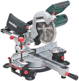 Scie à tronçonner Metabo kg 216 m avec fonction de traction | nouveau modèle + châssis ksu 251
