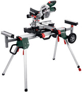 Scie à tronçonner Metabo kg 216 m avec fonction de traction | dernier modèle + châssis ksu 251 - 691213000
