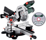Scie à tronçonner Metabo kg 216 m set avec fonction de traction | dernier modèle + lame de scie supplémentaire - 613216900