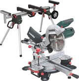 Scie à tronçonner Metabo kg 254 m avec fonction de traction | nouveau modèle + châssis ksu 251 - 690967000