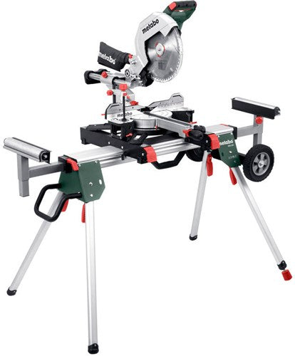 Scie à tronçonner Metabo kg 305 m avec fonction de traction | dernier modèle + châssis ksu 251 - 691215000