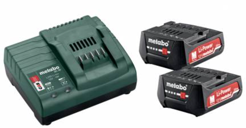 Kit de base Metabo 12v | 2x2,0ah - 685300000
