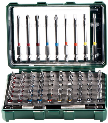 Metabo jeu d'embouts sp boîte d'embouts 71 pcs.