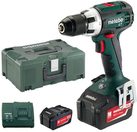 Tournevis Metabo bs 18 lt | Batterie lithium-ion 18 V 4,0 Ah - 602102500