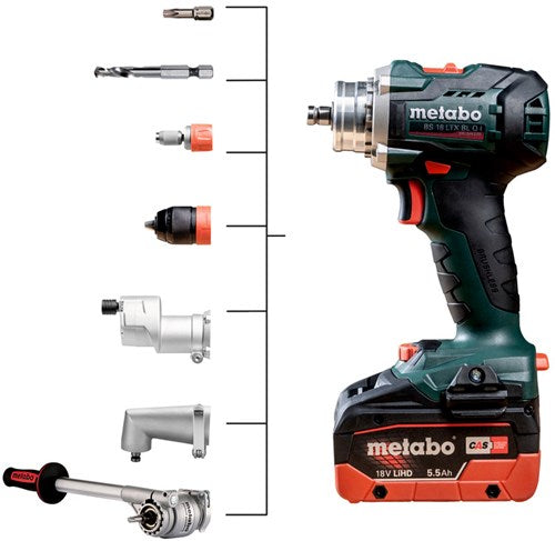 Metabo BS 18 LTX BL Q I Perceuse/Tournevis sans fil | 18v | sans batteries ni chargeur - 602359850