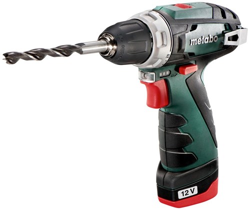 Perceuse/visseuse sans fil Metabo bs basic | 12v | 2x2 ah Li-puissance | chargeur lc12 | en coffret plastique - 600984500