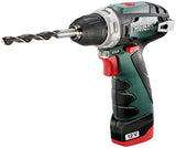 Perceuse/visseuse sans fil Metabo bs basic | 12v | 2x2 ah Li-puissance | chargeur lc12 | en coffret plastique - 600984500