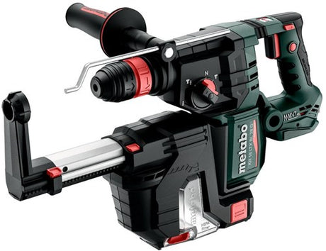 Metabo kh 18 ltx bl 28 q set isa | marteau perforateur sans fil | 18v | aspiration de poussière intégrée | excl. batterie et chargeur | en métabox 185 xl - 601715900
