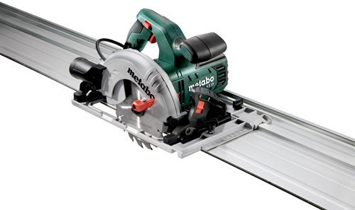Scie circulaire à main Metabo ks 55 fs 1200 watts | dans une valise | + rail de guidage - 690738000