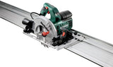 Scie circulaire à main Metabo ks 55 fs 1200 watts | dans une valise | + rail de guidage - 690738000