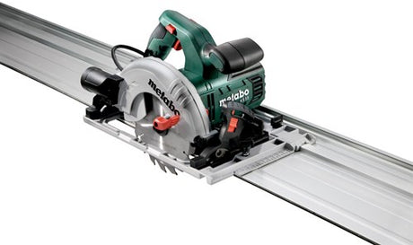 Scie circulaire à main Metabo ks 55 fs 1200 watts | dans une valise | + rail de guidage - 690738000