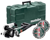 Fraise à rainurer murale Metabo mfe 40 1900 watts profondeur 40 mm avec disques 125 mm - 604040500