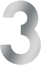 Metafranc numéro de maison 3 a2 120mm - wu0424027