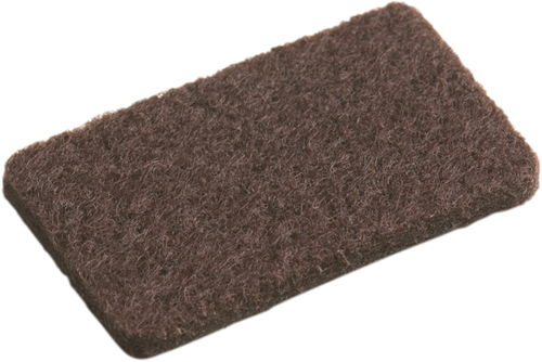 Planeur en feutre Metafranc zk 22x36mm br 40pcs *nl* - wu0645106