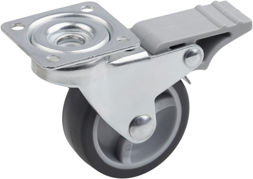 Roulette pivotante Metafranc 50mm fixe. w-wu0802790