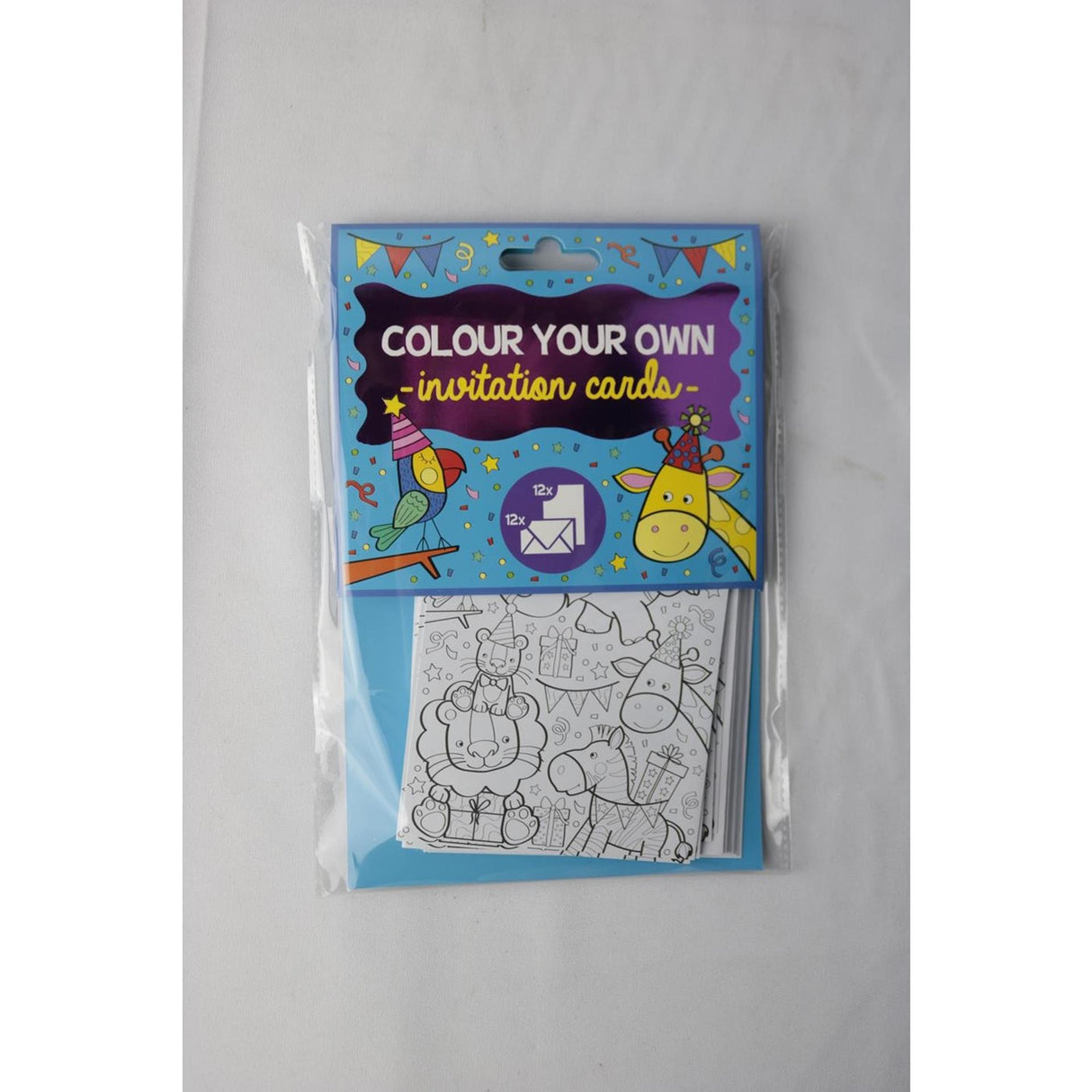 WinS Holland Color vos propres cartes d'invitation avec enveloppe, 12e