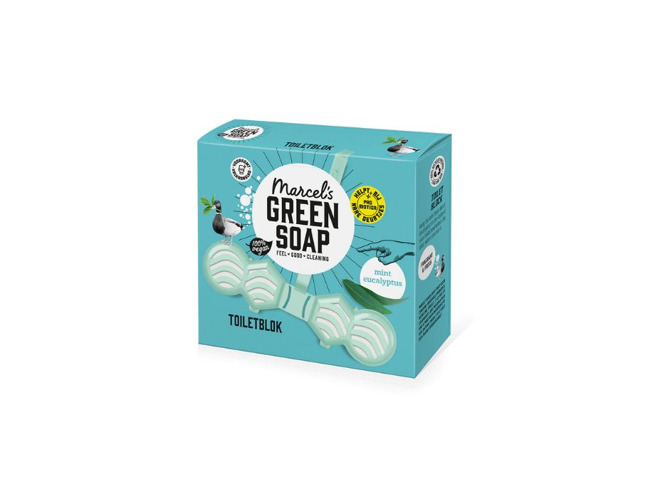 Marcels Green Soap Toalettblock Mint Eucalyptus