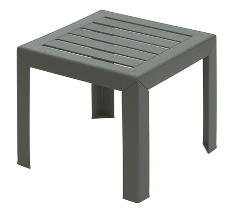 Grosfillex table de jardin d'appoint miami 40x40cm vert