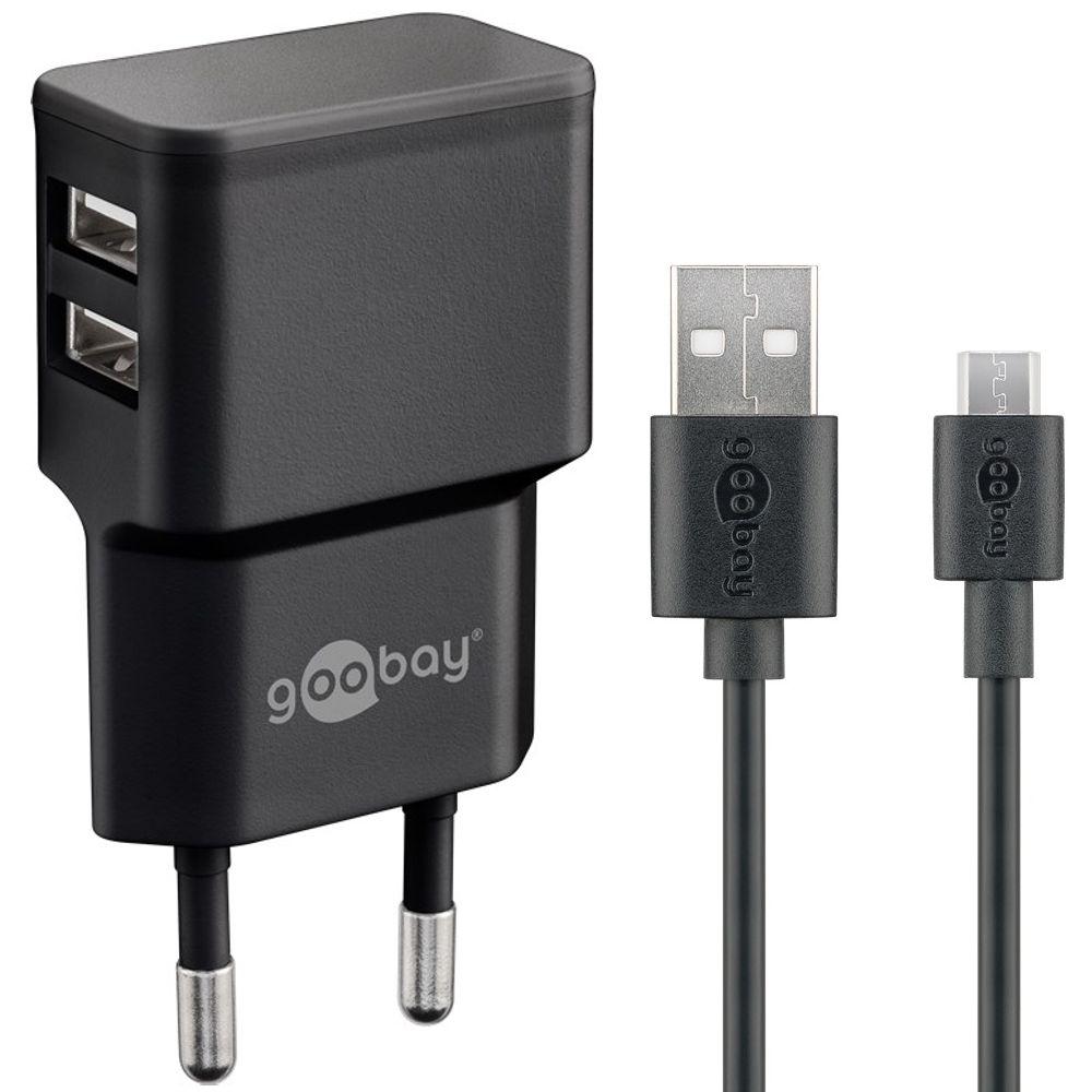 Chargeur micro-USB - 2 400 mA